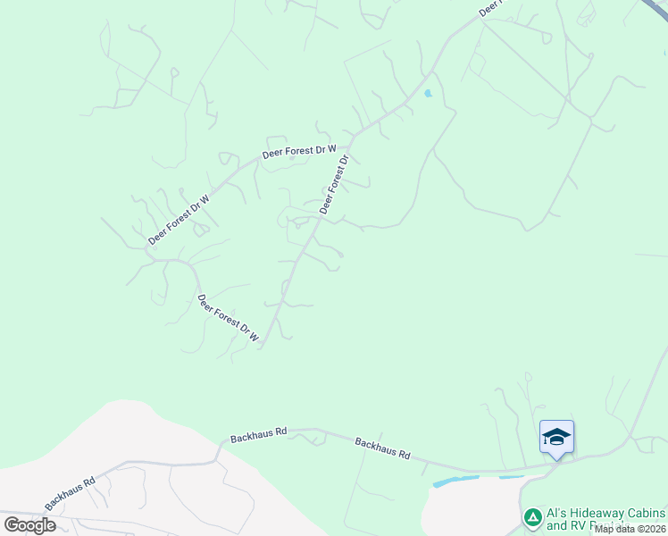 map of restaurants, bars, coffee shops, grocery stores, and more near 1183 Deer Forest Drive in Pipe Creek