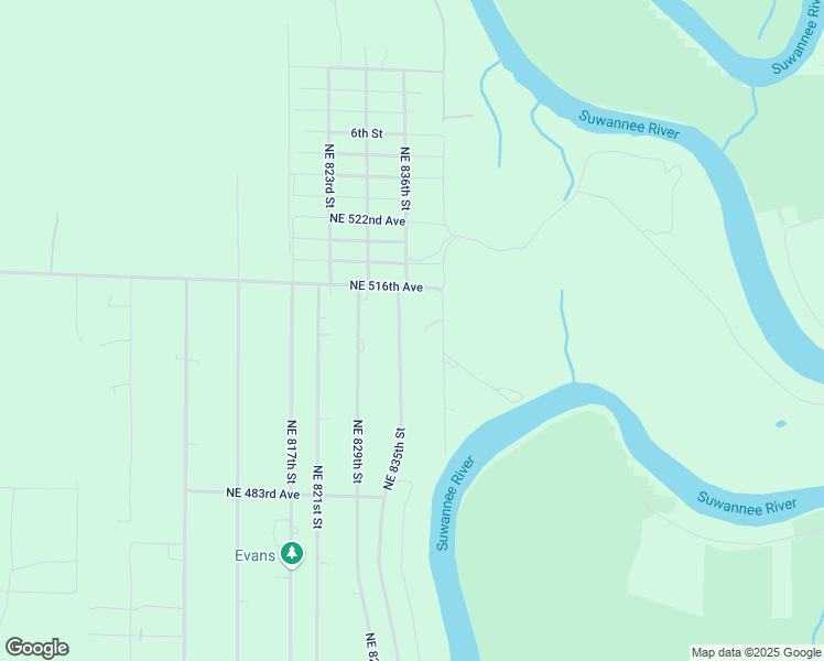 map of restaurants, bars, coffee shops, grocery stores, and more near 2054 Northeast 835 Street in Old Town