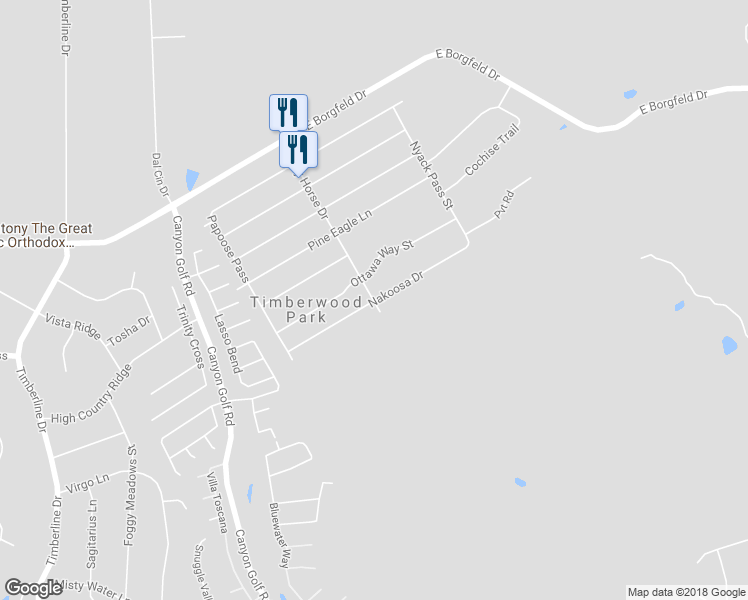map of restaurants, bars, coffee shops, grocery stores, and more near 901 Nakoosa Drive in San Antonio
