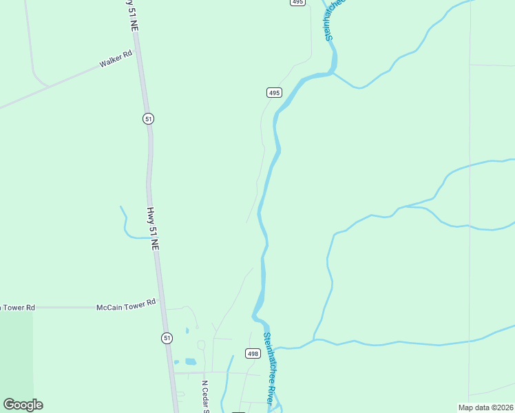 map of restaurants, bars, coffee shops, grocery stores, and more near 1722 River Road in Steinhatchee