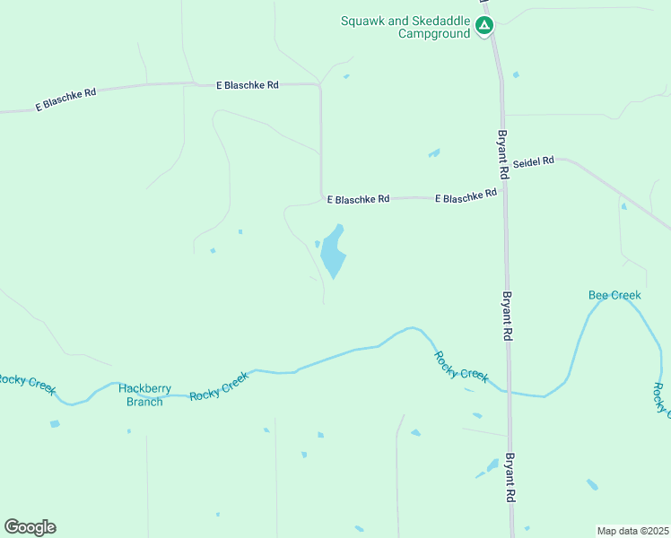map of restaurants, bars, coffee shops, grocery stores, and more near 5006 East Blaschke Road in Schulenburg