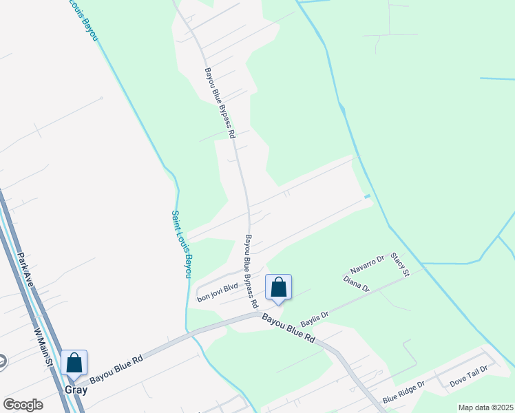 map of restaurants, bars, coffee shops, grocery stores, and more near 100 Aselane Street in Gray