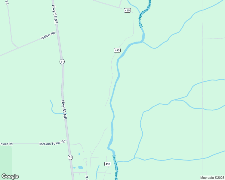 map of restaurants, bars, coffee shops, grocery stores, and more near 1722 River Road in Steinhatchee