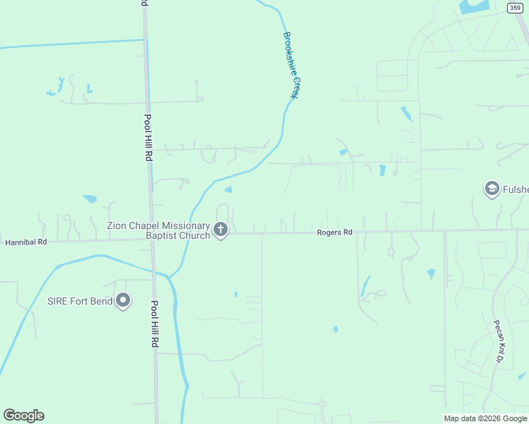 map of restaurants, bars, coffee shops, grocery stores, and more near 6606 George Gordon Road in Fulshear