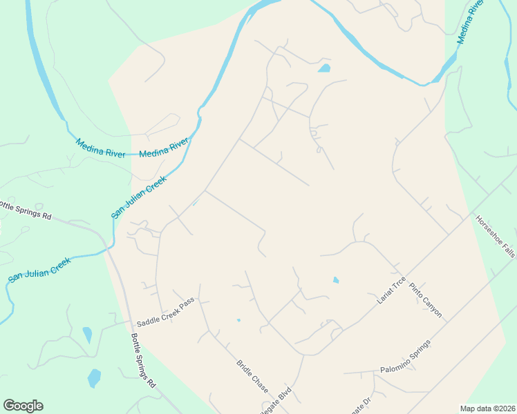 map of restaurants, bars, coffee shops, grocery stores, and more near 307 Hackamore Trail in Bandera