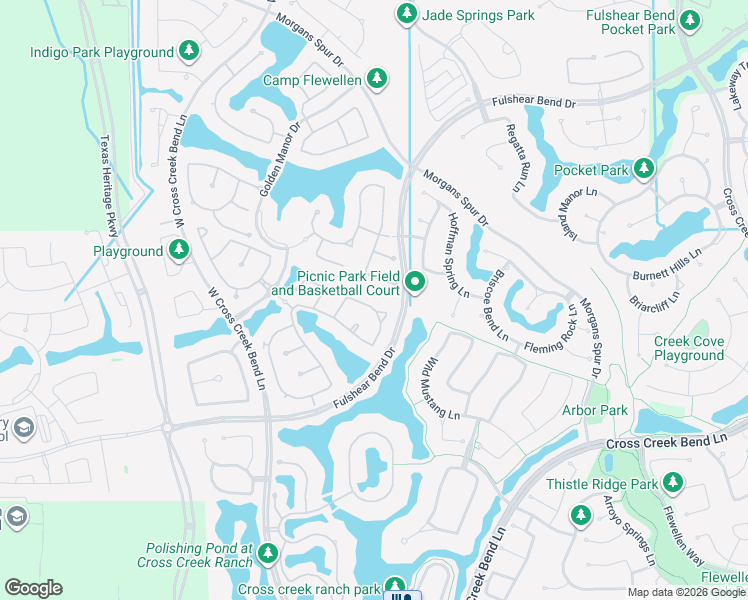 map of restaurants, bars, coffee shops, grocery stores, and more near 28718 Rising Moon Lane in Fulshear