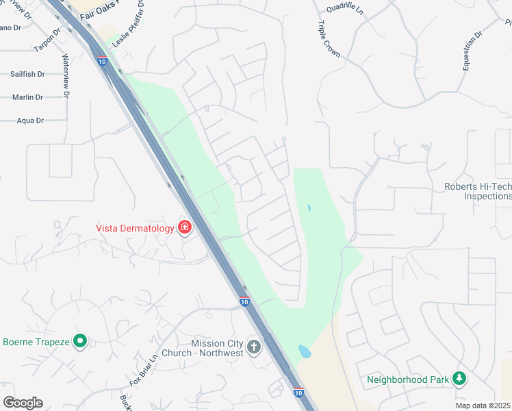 map of restaurants, bars, coffee shops, grocery stores, and more near 8611 Dana Top Drive in Boerne