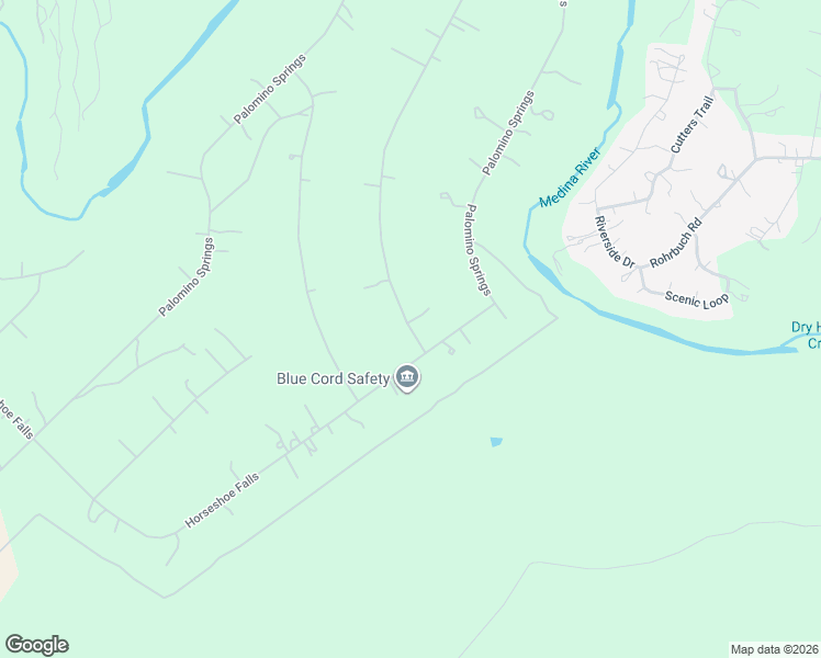 map of restaurants, bars, coffee shops, grocery stores, and more near 992 Buckskin Trail in Bandera