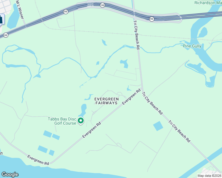 map of restaurants, bars, coffee shops, grocery stores, and more near 2547 Doral Drive in Baytown