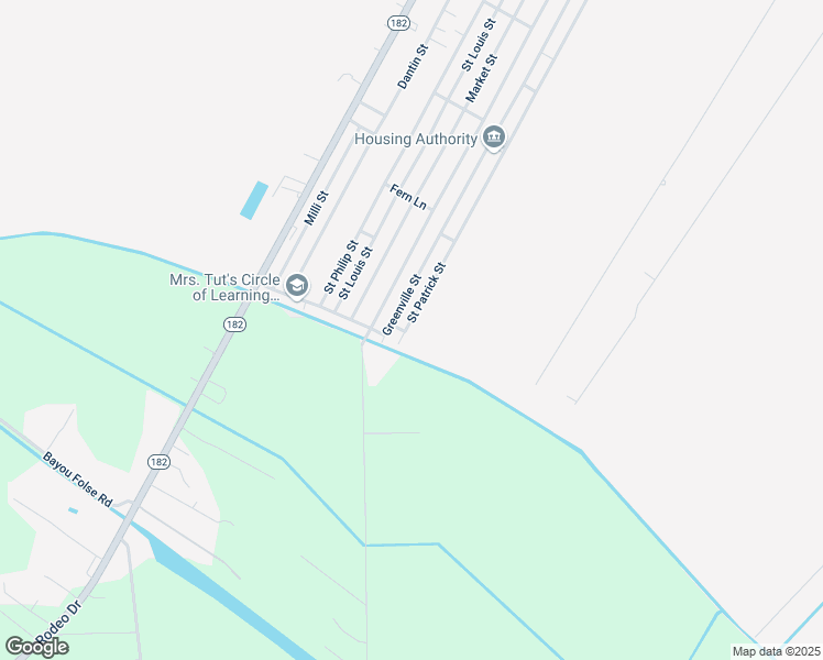 map of restaurants, bars, coffee shops, grocery stores, and more near 701 Saint Patrick Street in Raceland