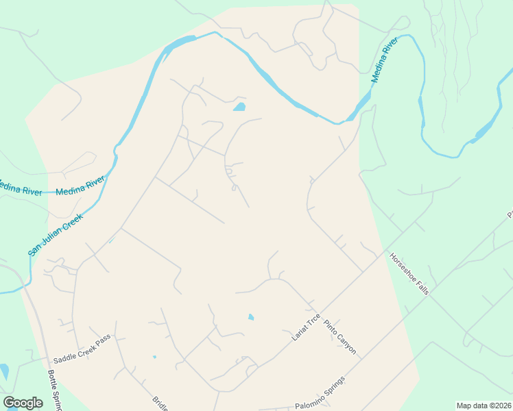 map of restaurants, bars, coffee shops, grocery stores, and more near 101 Lucky Ridge in Bandera