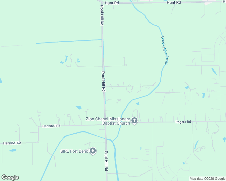 map of restaurants, bars, coffee shops, grocery stores, and more near 6655B Pool Hill Road in Fulshear