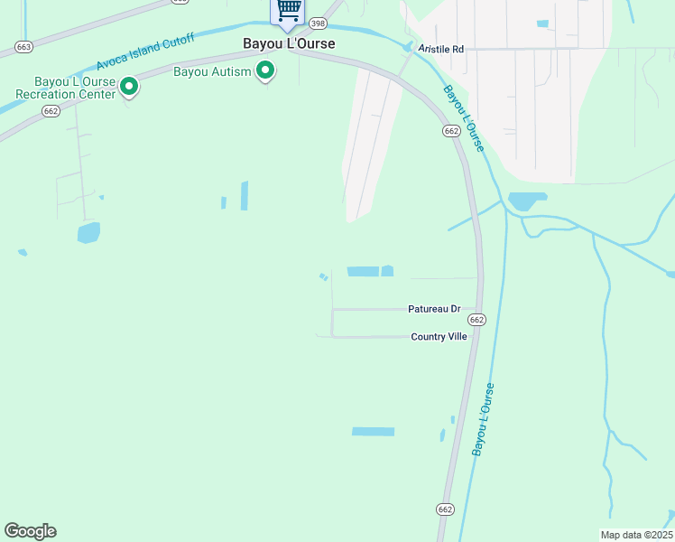 map of restaurants, bars, coffee shops, grocery stores, and more near 136 Heritage Oak Drive in Morgan City