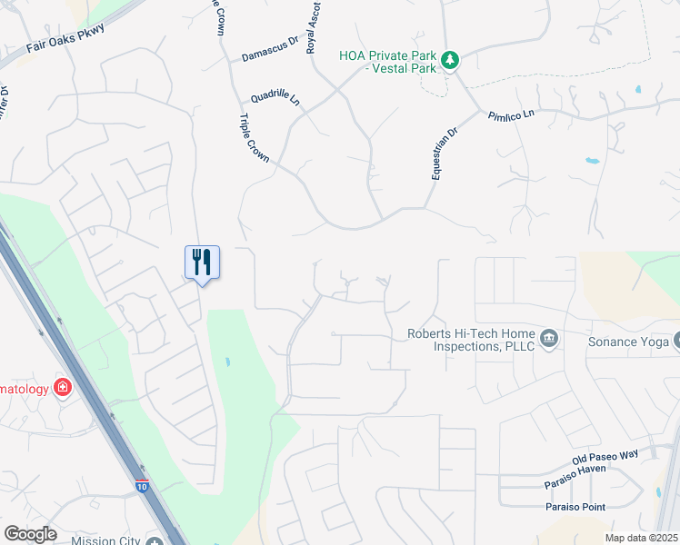 map of restaurants, bars, coffee shops, grocery stores, and more near 27831 Lamplighter in Boerne