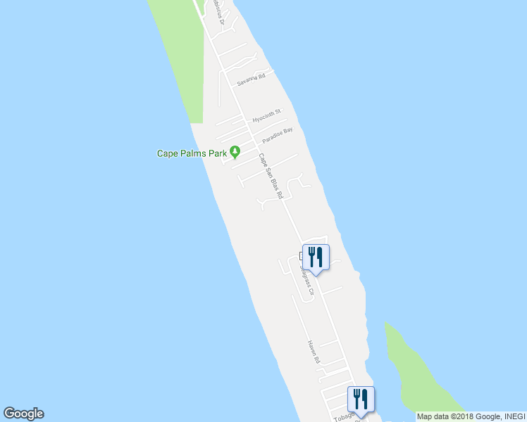 map of restaurants, bars, coffee shops, grocery stores, and more near 182 Summer House Lane in Port Saint Joe