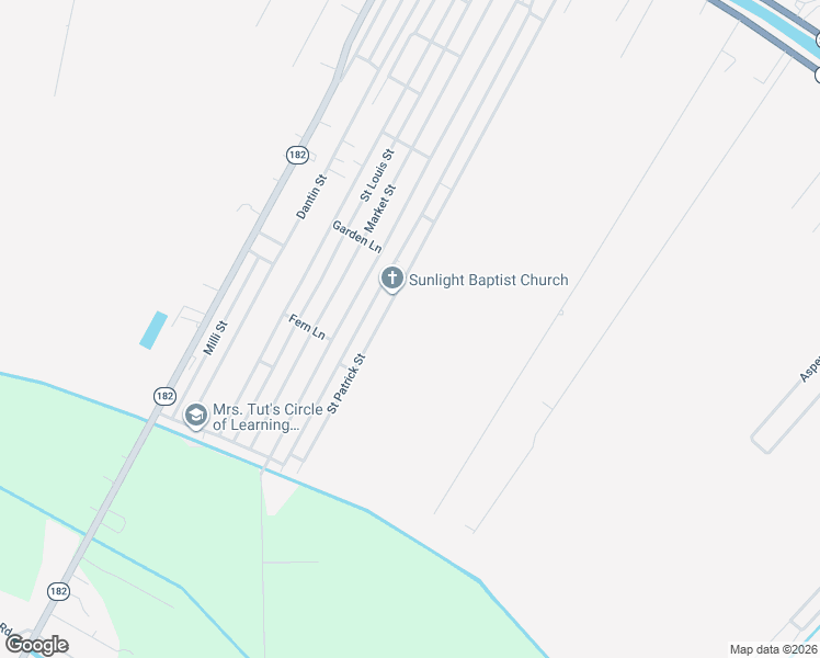 map of restaurants, bars, coffee shops, grocery stores, and more near in Raceland