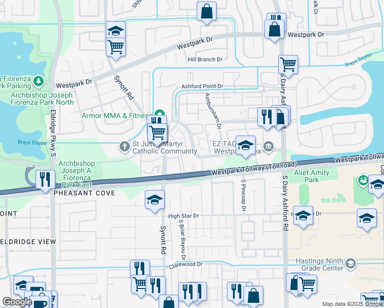 12903 Brant Rock Drive, Houston TX Walk Score