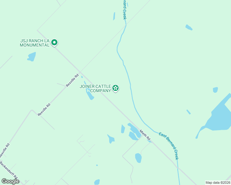 map of restaurants, bars, coffee shops, grocery stores, and more near 5848 Mieth Road in Sealy