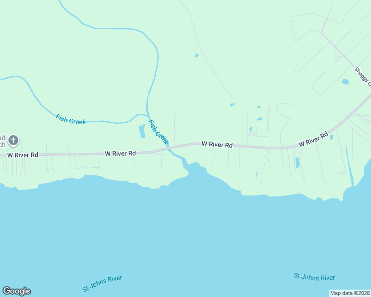 map of restaurants, bars, coffee shops, grocery stores, and more near 435 West River Road in Palatka