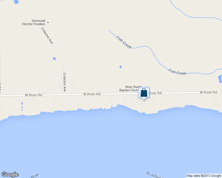 map of restaurants, bars, coffee shops, grocery stores, and more near 314 West River Road in Palatka