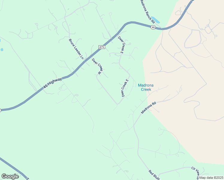 map of restaurants, bars, coffee shops, grocery stores, and more near 489 Deer Creek West in Pipe Creek