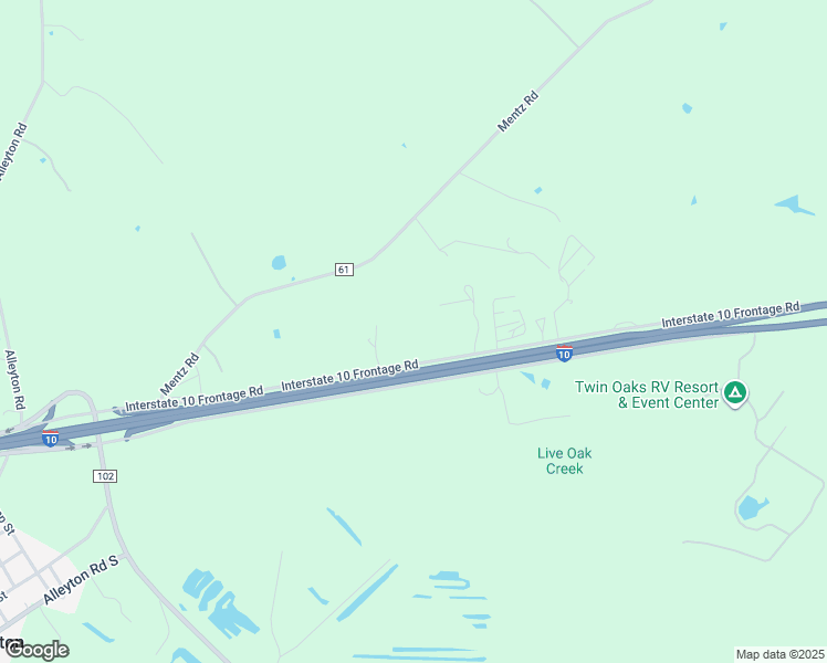 map of restaurants, bars, coffee shops, grocery stores, and more near 4473 U.S. 90 in Alleyton