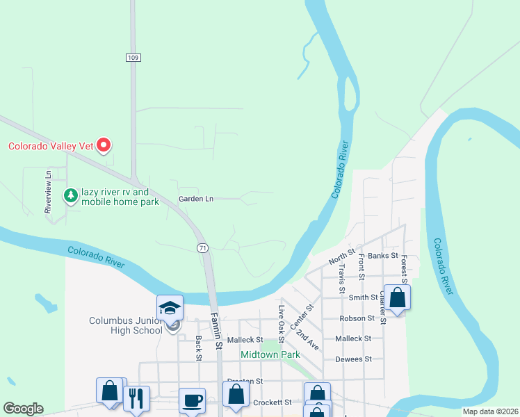 map of restaurants, bars, coffee shops, grocery stores, and more near 1012 Kotzebue Lane in Columbus