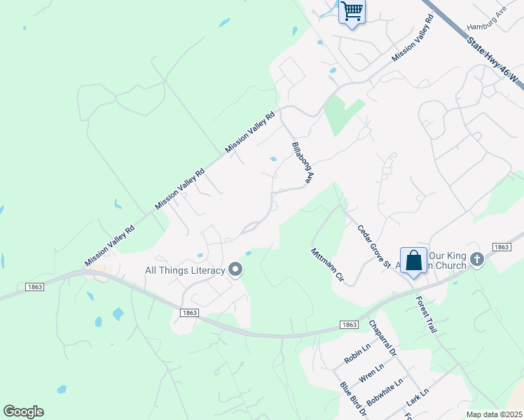 map of restaurants, bars, coffee shops, grocery stores, and more near 834 Uluru Avenue in New Braunfels