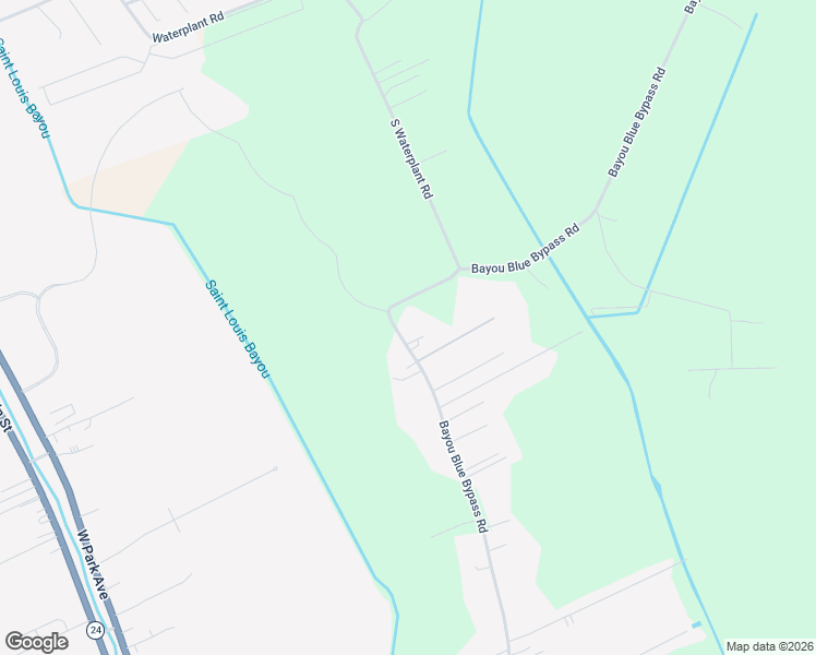 map of restaurants, bars, coffee shops, grocery stores, and more near 269-355 Bayou Blue Bypass Road in Gray