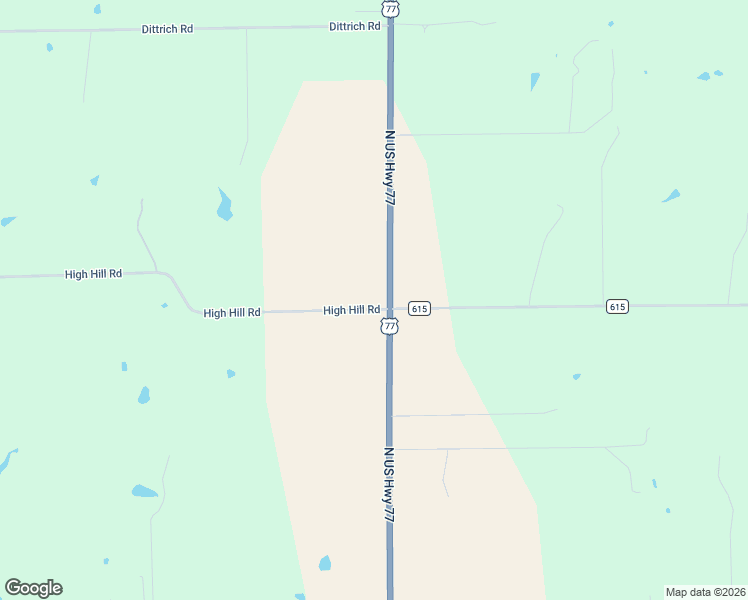 map of restaurants, bars, coffee shops, grocery stores, and more near 201 High Hill Road in Schulenburg