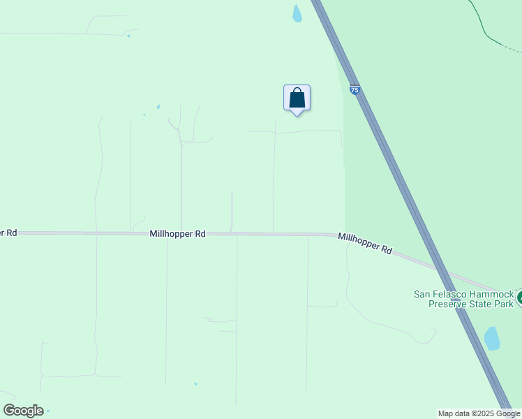 map of restaurants, bars, coffee shops, grocery stores, and more near 12704 Millhopper Road in Gainesville