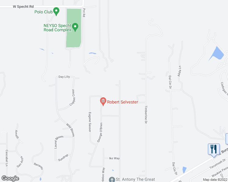 map of restaurants, bars, coffee shops, grocery stores, and more near 28427 Bonn Mountain Drive in San Antonio