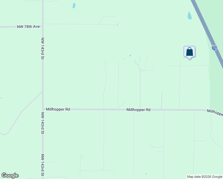 map of restaurants, bars, coffee shops, grocery stores, and more near 7115 Northwest 136th Street in Gainesville