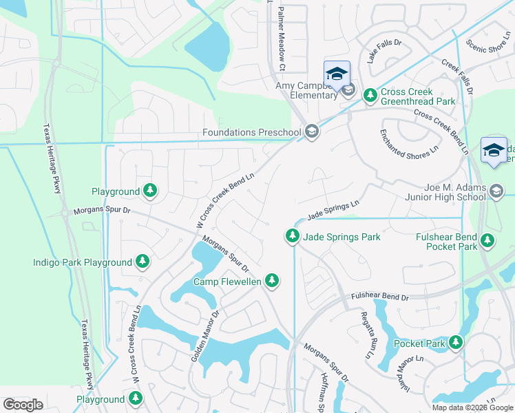 map of restaurants, bars, coffee shops, grocery stores, and more near 28914 Creekside Bend Drive in Fulshear
