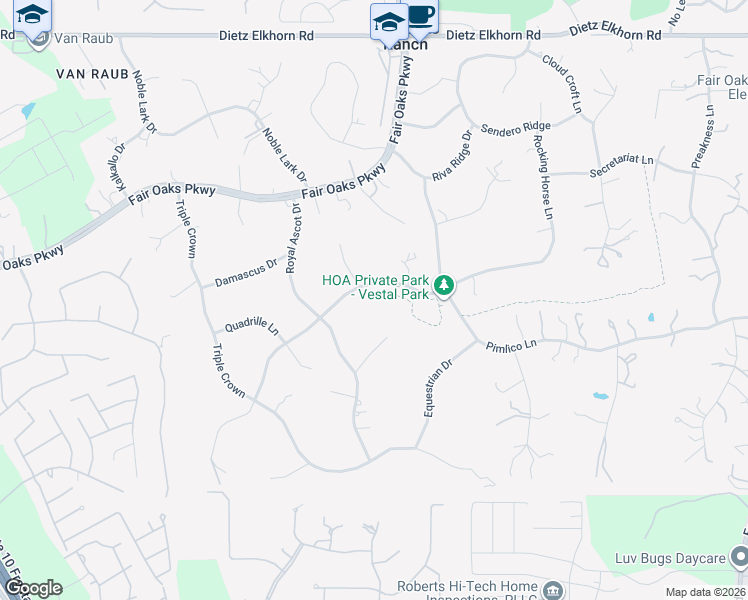 map of restaurants, bars, coffee shops, grocery stores, and more near 8024 Rocking Horse Lane in Fair Oaks Ranch