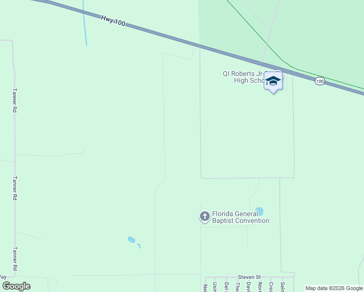 map of restaurants, bars, coffee shops, grocery stores, and more near 174 Indian Lakes Forest Road in Florahome