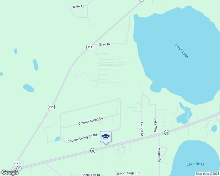 map of restaurants, bars, coffee shops, grocery stores, and more near 207 Country Living Circle in Melrose