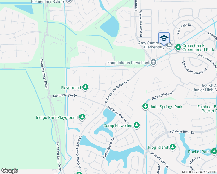 map of restaurants, bars, coffee shops, grocery stores, and more near 29102 Sage Trace Court in Fulshear