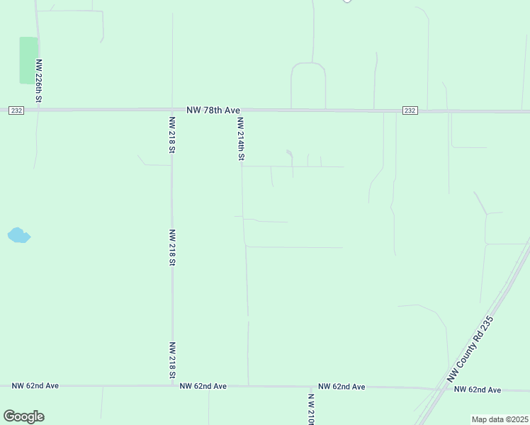 map of restaurants, bars, coffee shops, grocery stores, and more near 7135 Northwest 214th Street in Alachua