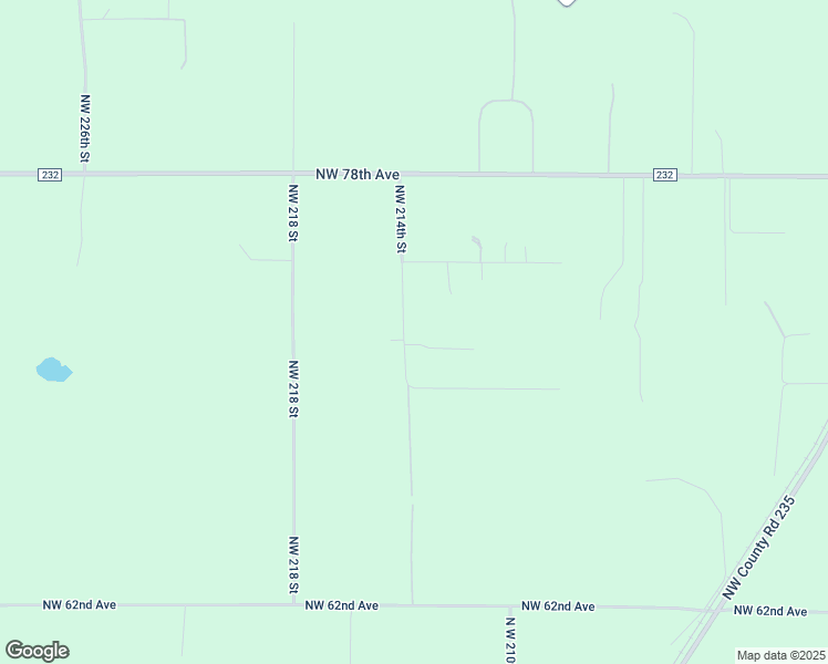 map of restaurants, bars, coffee shops, grocery stores, and more near 7215 Northwest 214th Street in Alachua