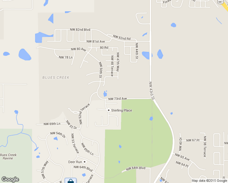 map of restaurants, bars, coffee shops, grocery stores, and more near 4806 Northwest 73rd Avenue in Gainesville