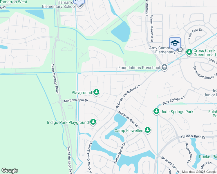 map of restaurants, bars, coffee shops, grocery stores, and more near 4210 Sage Glen Lane in Fulshear