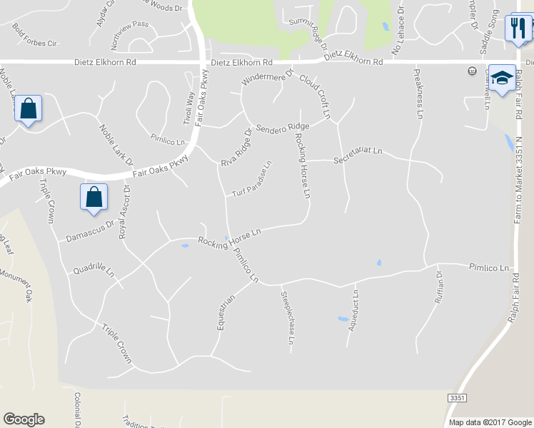 map of restaurants, bars, coffee shops, grocery stores, and more near 7817 Rocking Horse Lane in Boerne