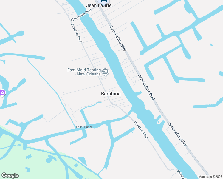 map of restaurants, bars, coffee shops, grocery stores, and more near 4969 A F Pizani Street in Barataria