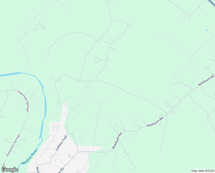 map of restaurants, bars, coffee shops, grocery stores, and more near 130 East Rio Azule Drive in Bandera County