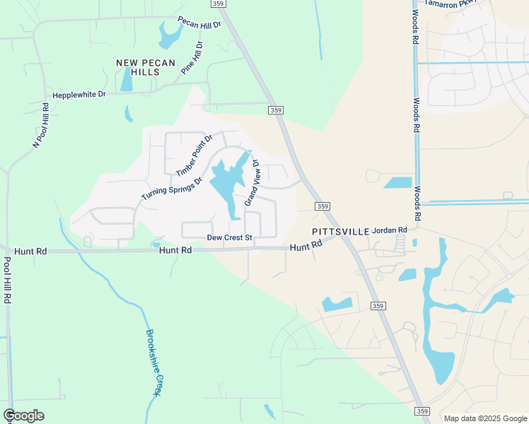 map of restaurants, bars, coffee shops, grocery stores, and more near 5403 Rustic Ruby Drive in Pattison