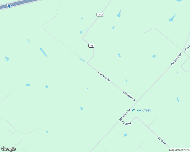 map of restaurants, bars, coffee shops, grocery stores, and more near 1240 Crooked Road in Cat Spring