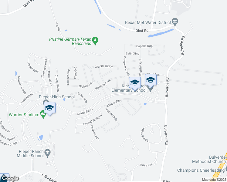 map of restaurants, bars, coffee shops, grocery stores, and more near 1814 Lindal Pointe in San Antonio