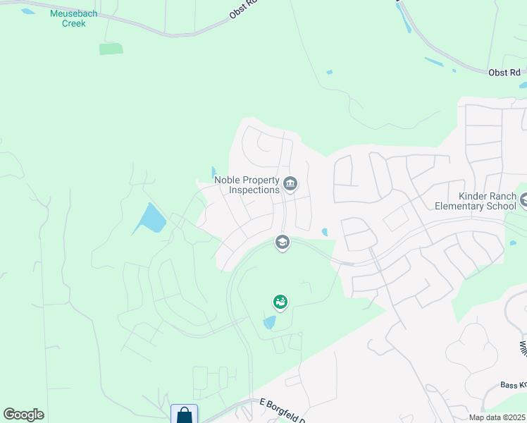 map of restaurants, bars, coffee shops, grocery stores, and more near 1310 Malverne Hill in San Antonio