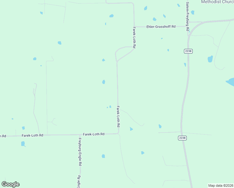 map of restaurants, bars, coffee shops, grocery stores, and more near 5933 Farek-Loth Road in Schulenburg